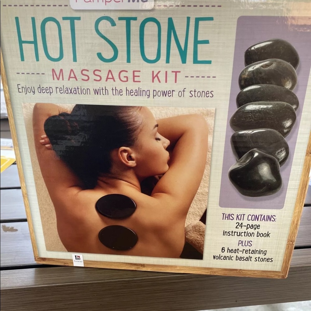 Hot stone massage kit